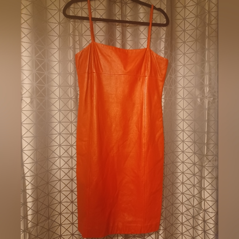 Ralph Lauren Leather dress